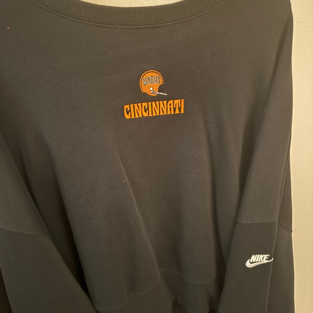 Nike Black Cincinnati Bengals Crewneck